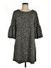 Lapis Tweed Gray Casual Dress Size M - photo 1