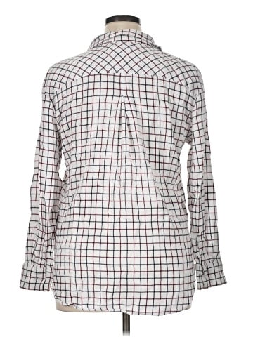 Liz Claiborne Long Sleeve Button-Down Shirt (view 2)