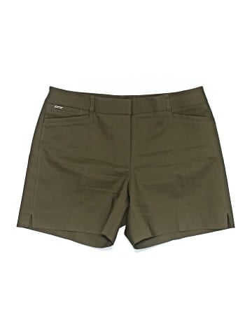 White House Black Market Khaki Shorts (view 1)