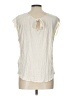 Lauren Conrad 100% Polyester Ivory Sleeveless Blouse Size L - photo 2
