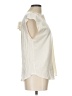 Lauren Conrad 100% Polyester Ivory Sleeveless Blouse Size L - photo 4