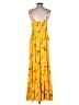Thakoon 100% Recycled Polyester Yellow Jumpsuit Size 12 - photo 2
