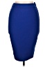 Privy Solid Blue Formal Skirt Size L - photo 1