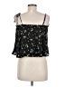 Aqua 100% Polyester Black Sleeveless Blouse Size M - photo 2
