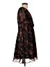 Unbranded 100% Polyester Floral Black Cocktail Dress Size M - photo 4