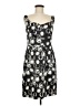 AGB Graphic Black Cocktail Dress Size 8 - photo 1