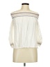Harper 100% Rayon Ivory 3/4 Sleeve Blouse Size M - photo 1