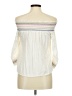 Harper 100% Rayon Ivory 3/4 Sleeve Blouse Size M - photo 2