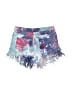 Daisy Tie-dye Blue Shorts Size M - photo 2
