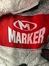Marker 100% Polyester Silver White Vest Size M - photo 6