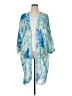 Wendy Williams 100% Polyester Blue Kimono Size XL - photo 1