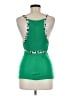 Just Cavalli 100% Viscose Animal Print Green Tank Top Size M - photo 2