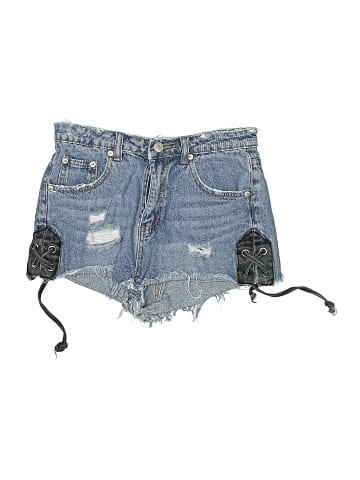 Signature 8 Denim Shorts (view 1)