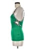 Just Cavalli 100% Viscose Animal Print Green Tank Top Size M - photo 5