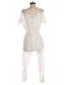 Jen's Pirate Booty 100% Rayon White Romper Size S - photo 2