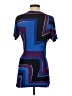 Max Mara Blue Short Sleeve Top Size S - photo 2