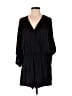 Lulus 100% Polyester Solid Black Romper Size L - photo 1