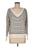 Old Navy Stripes Ivory Pullover Sweater Size M - photo 1