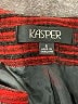 Kasper Stripes Red Blazer Size 6 - photo 6