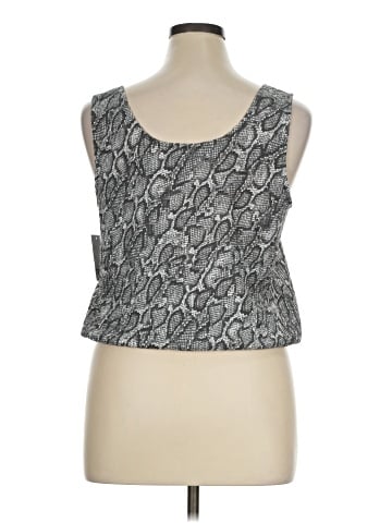 Bar III Sleeveless Blouse (view 2)