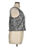 Bar III Silver Sleeveless Blouse Size XL - photo 4