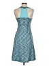 MPG Chevron-herringbone Teal Casual Dress Size XS - photo 2