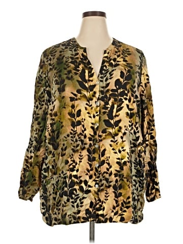 Purejill 3/4 Sleeve Blouse (view 1)
