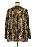 Purejill Animal Print Gold 3/4 Sleeve Blouse Size 3X - photo 2