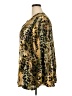 Purejill Animal Print Gold 3/4 Sleeve Blouse Size 3X - photo 5