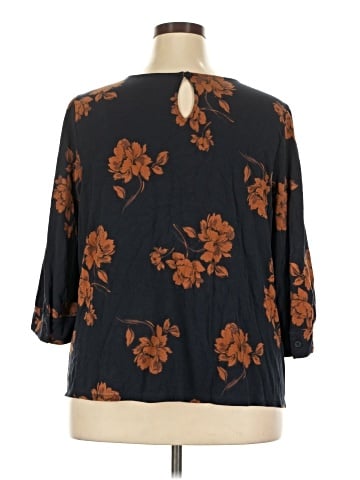 J.Jill 3/4 Sleeve Blouse (view 2)