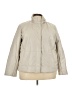 J.Jill 100% Polyester Solid Ivory Jacket Size 2X - photo 1