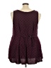 Torrid Burgundy Sleeveless Blouse Size 4X Plus (4) - photo 2