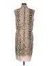 Magaschoni Paisley Tan Cocktail Dress Size M (estimated) - photo 2