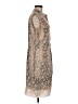 Magaschoni Paisley Tan Cocktail Dress Size M (estimated) - photo 4