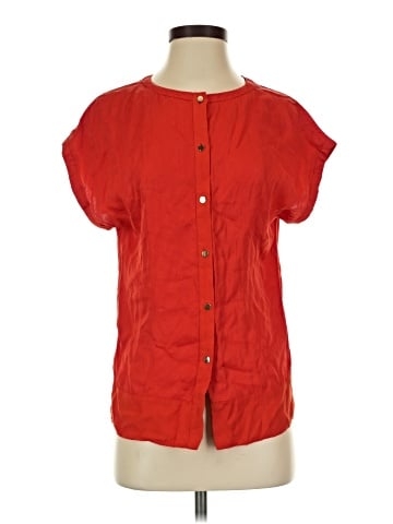 Reiss Short Sleeve Blouse (view 1)