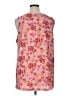Logo Layers Pink Swimsuit Cover Up Size 1X - photo 2