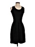 Max Studio Solid Black Casual Dress Size XS - photo 1