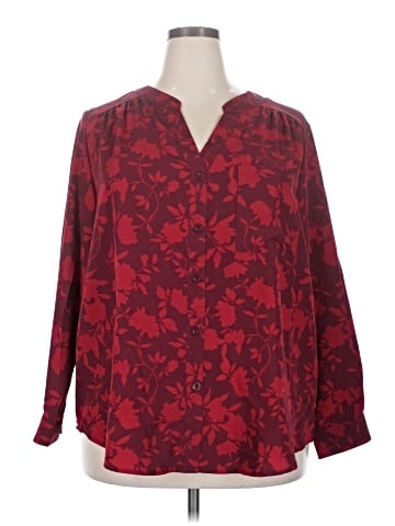 BLOOMCHIC Long Sleeve Blouse (view 1)