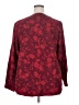 BLOOMCHIC 100% Polyester Burgundy Long Sleeve Blouse Size 18 - photo 2