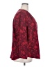 BLOOMCHIC 100% Polyester Burgundy Long Sleeve Blouse Size 18 - photo 4