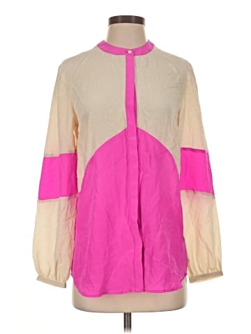 Barneys New York 3/4 Sleeve Silk Top (view 1)