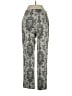 Real Clothes Paisley Gray Casual Pants Size 4 - photo 2