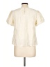 Fun2Fun Ivory Short Sleeve Blouse Size L - photo 2