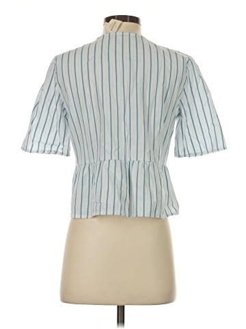 Sézane Short Sleeve Blouse (view 2)