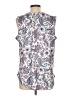 EMALINE Ivory Sleeveless Blouse Size L - photo 2