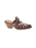 Dingo 100% Leather Brown Mule/Clog Size 8 1/2 - photo 1