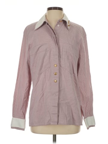 Escada by Margaretha Ley Long Sleeve Button-Down Shirt (view 1)
