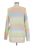 Pieces Stripes White Pullover Sweater Size M - photo 2
