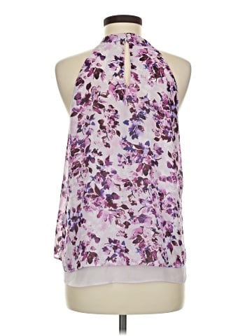 Rose + Olive Sleeveless Blouse (view 2)