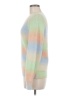 Pieces Stripes White Pullover Sweater Size M - photo 5